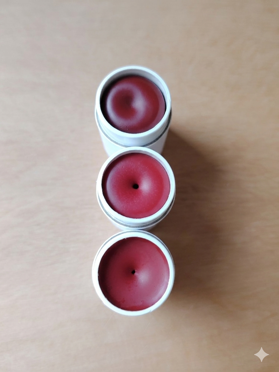 Labial humectante con color