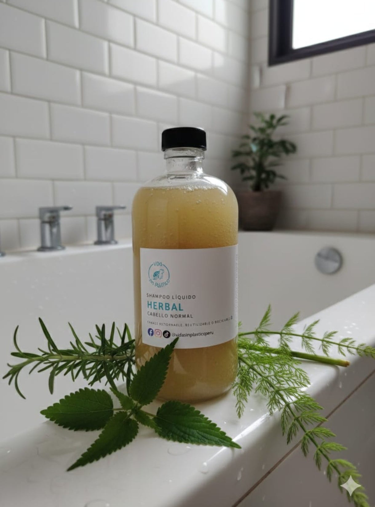 Shampoo Liquído Herbal